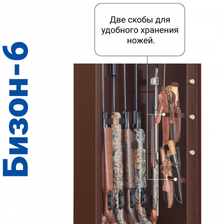 Оружейный сейф Бизон-6